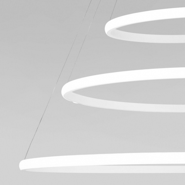 Подвесной светодиодный светильник Eurosvet Collars 90264/3 белый