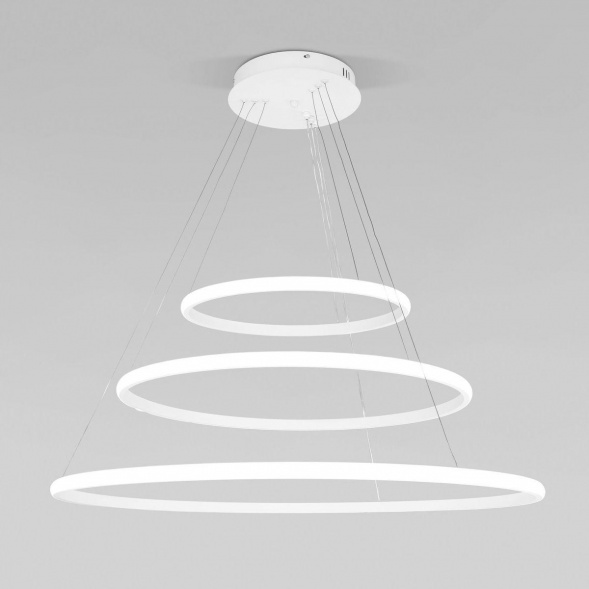 Подвесной светодиодный светильник Eurosvet Collars 90264/3 белый