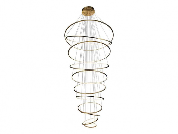 Подвесной светодиодный светильник Newport Loren 15211/S champagne gold М0068688