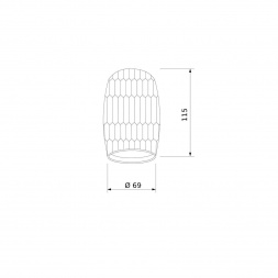Потолочный светильник Elektrostandard DLN104 GU10 a057134