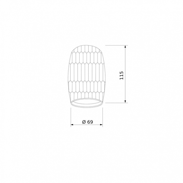 Потолочный светильник Elektrostandard DLN104 GU10 a057134