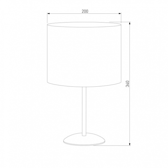 Настольная лампа TK Lighting 5278 Tercino Blue