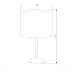 Настольная лампа TK Lighting 5278 Tercino Blue