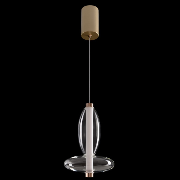 Подвесной светодиодный светильник Crystal Lux Quasar SP10W Led Transparent