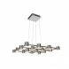 Подвесная светодиодная люстра iLedex Vibe FS-028-D16 CR