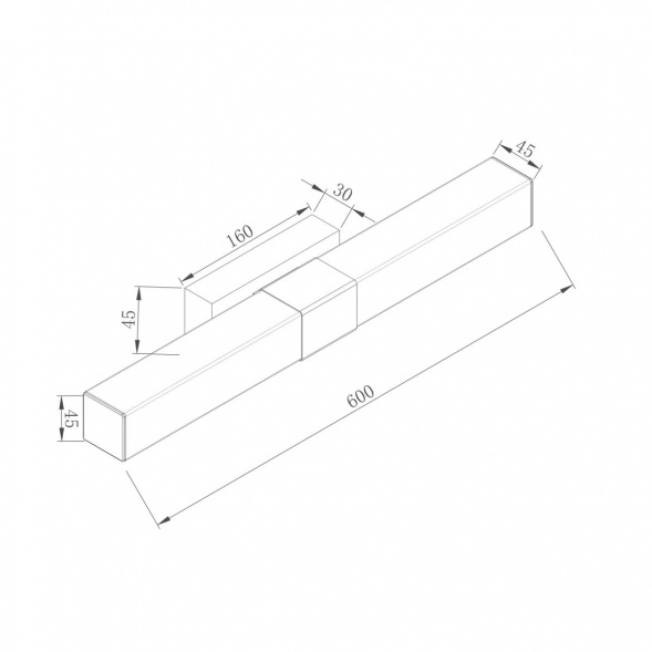Подсветка для зеркал Maytoni Glanz MIR006WL-L12CH