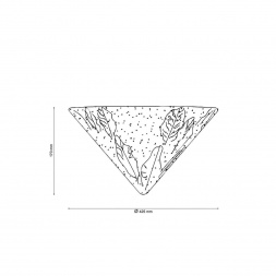 Настенный светильник Lucia Tucci Pietra Isola W128.1