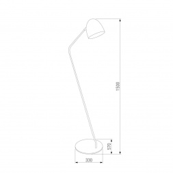 Торшер TK Lighting 5037 Soho Black