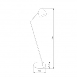 Торшер TK Lighting 5037 Soho Black