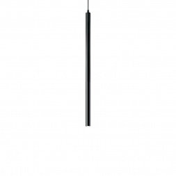 Подвесной светодиодный светильник Ideal Lux Ultrathin D040 Round Nero 156699