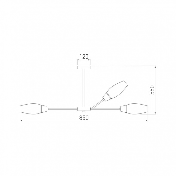 Подвесная люстра Eurosvet Thalia 60140/9 золото