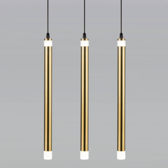 Подвесной светильник Eurosvet 50133/3 LED бронза