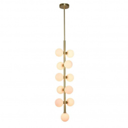 Подвесная люстра iLamp Golden 777P/11 GL-WH