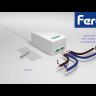 Выключатель трехклавишный беспроводной Feron Smart черный TM83 41724