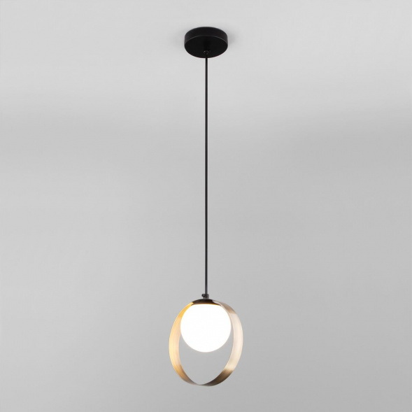 Подвесной светильник Eurosvet Dublin 50205/1 черный/бронза