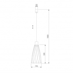 Подвесной светильник TK Lighting 10159 Modesto