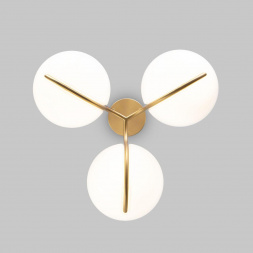 Подвесная светодиодная люстра Eurosvet Emisfero 50083/3 LED золото