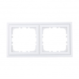 Рамка LK Studio 2-постовая (белый) CLASSIC 894204-1