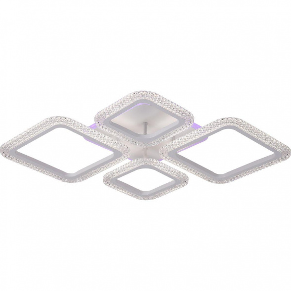 Потолочная светодиодная люстра Reluce 08491-0.3-2+2RGB WH(RGB)