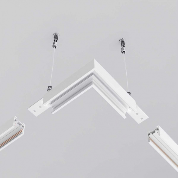Коннектор угловой Maytoni Technical Accessories for tracks Exility TRAM034CL-41W