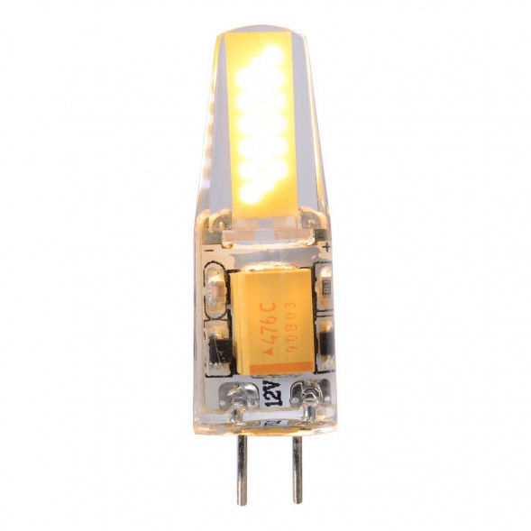 Лампа светодиодная Lucide G4 1,5W 2700K белая 49029/01/31