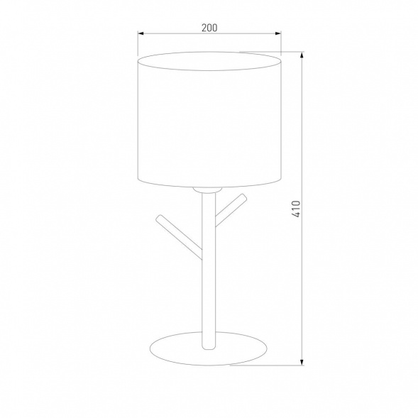 Настольная лампа TK Lighting 5571 Albero White