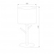 Настольная лампа TK Lighting 5571 Albero White