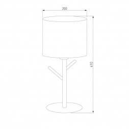 Настольная лампа TK Lighting 5571 Albero White