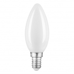 Лампа светодиодная филаментная Gauss E14 9W 4100К матовая 103201209