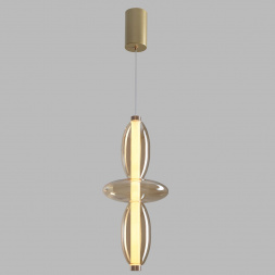 Подвесной светодиодный светильник Crystal Lux Quasar SP14W Led Amber