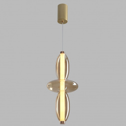 Подвесной светодиодный светильник Crystal Lux Quasar SP14W Led Amber