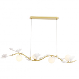 Подвесная люстра Crystal Lux Colibri SP4 Gold