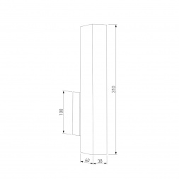 Бра TK Lighting 6613 Teo