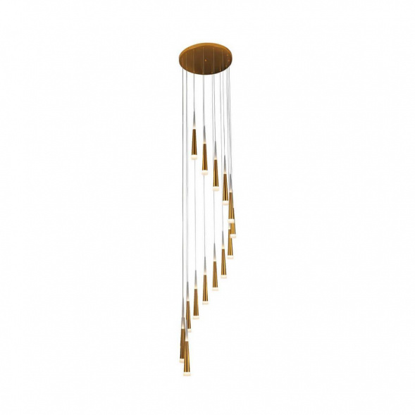 Подвесная светодиодная люстра Kink Light Рэй 6114-15A,33