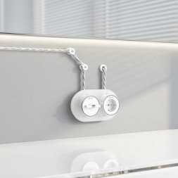 Набор втулок для вывода кабеля из стены 2 шт. Werkel Ретро белый W6421101 4690389166068