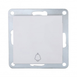 Выключатель-кнопка LK Studio 1-кл.(схема 1Т) 16 A, 250 B (белый) LK80 840504-1