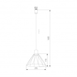 Подвесной светильник TK Lighting 10160 Modesto