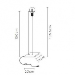 Торшер Lucide Ottelien 30771/10/30