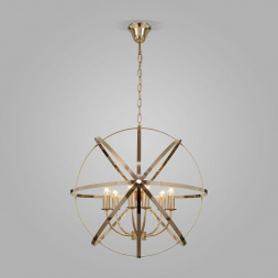 Подвесная люстра Eurosvet Santi 60139/6 золото