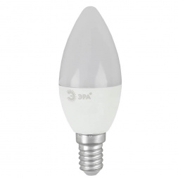 Лампа светодиодная ЭРА E14 8W 2700K матовая ECO LED B35-8W-827-E14 Б0030018