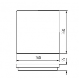 Потолочный светодиодный светильник Kanlux Beno 33346
