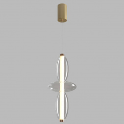 Подвесной светодиодный светильник Crystal Lux Quasar SP14W Led Transparent