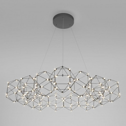 Подвесной светодиодный светильник Eurosvet Uma 90169/15 черный жемчуг