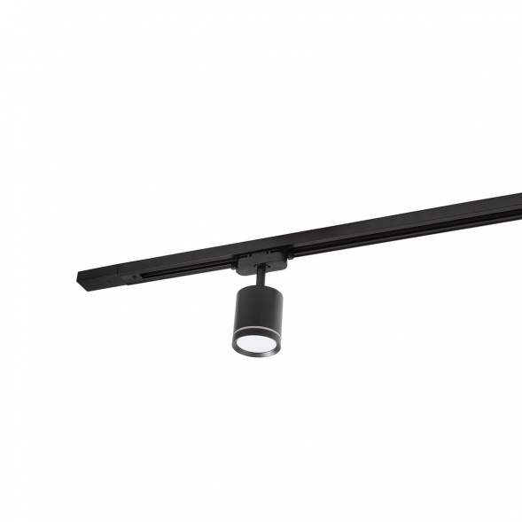 Трековый светодиодный светильник Denkirs Solid Ribe DK6400-BK