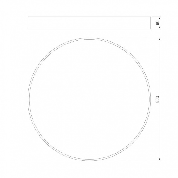 Потолочный светодиодный светильник Eurosvet Entire 90320/1 серый