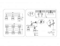 Светильник потолочный Ambrella light TRADITIONAL TR3033250