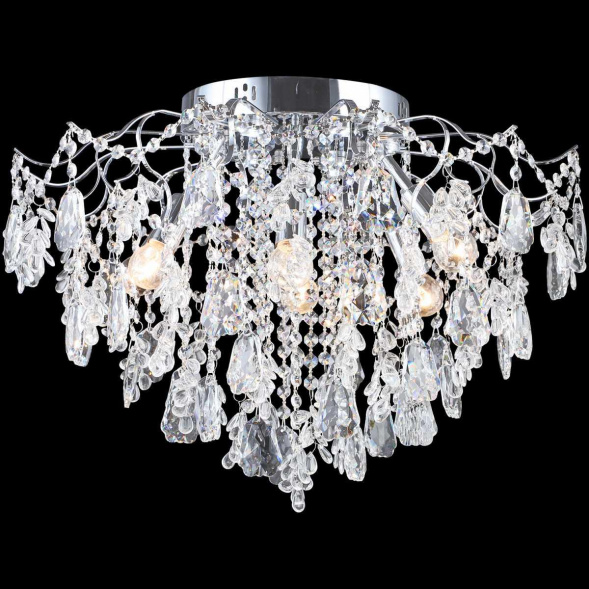 Люстра хрустальная Reluce 27620-0.3-6+6 CH+CLARE