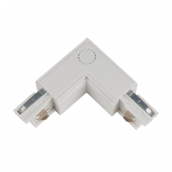 Соединитель для шинопроводов L-образный внутренний Uniel UBX-A22 White 09765