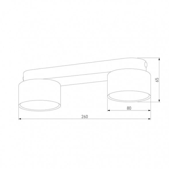 Потолочная люстра TK Lighting 3399 Space Black