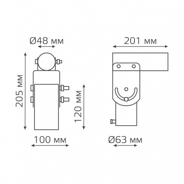 Кронштейн Gauss 903215106